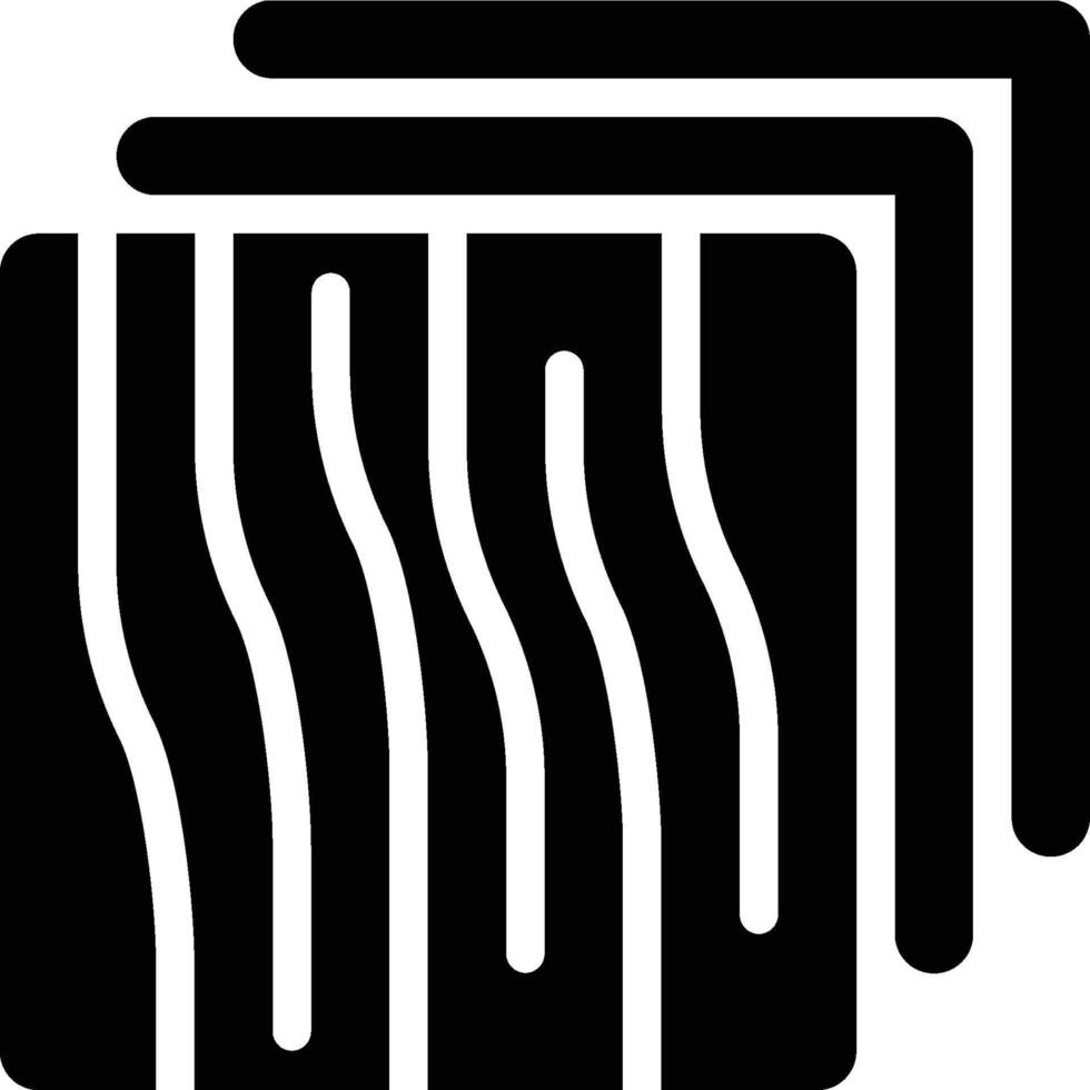 Plywood, Wood, Wooden Glyph Solid Icon vector