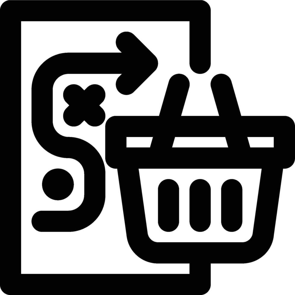 Retail Strategy, Retailing Strategy, Retailer Strategy Outline Icon vector