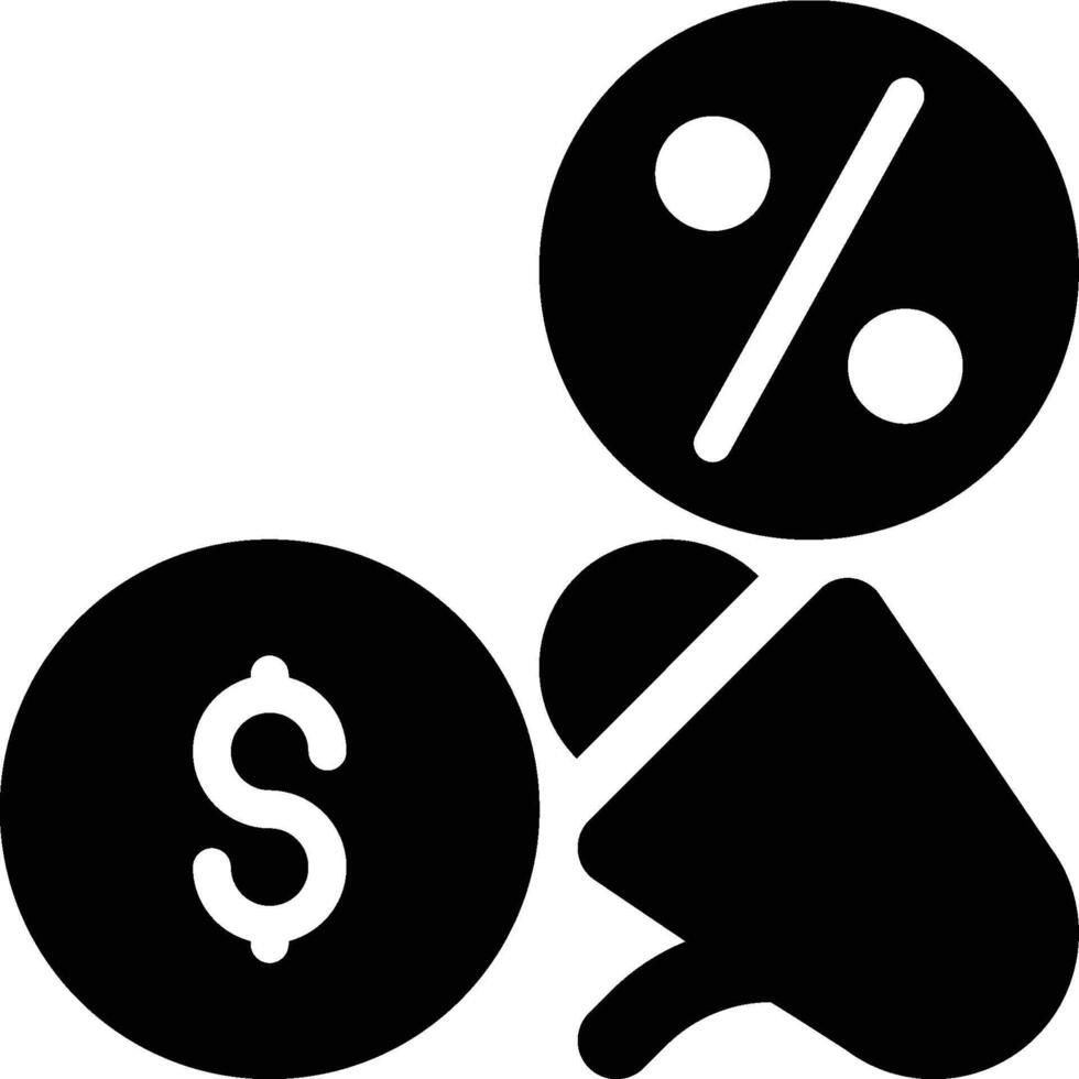 Sales Promotion, Promoting, Marketing Glyph Solid Icon vector