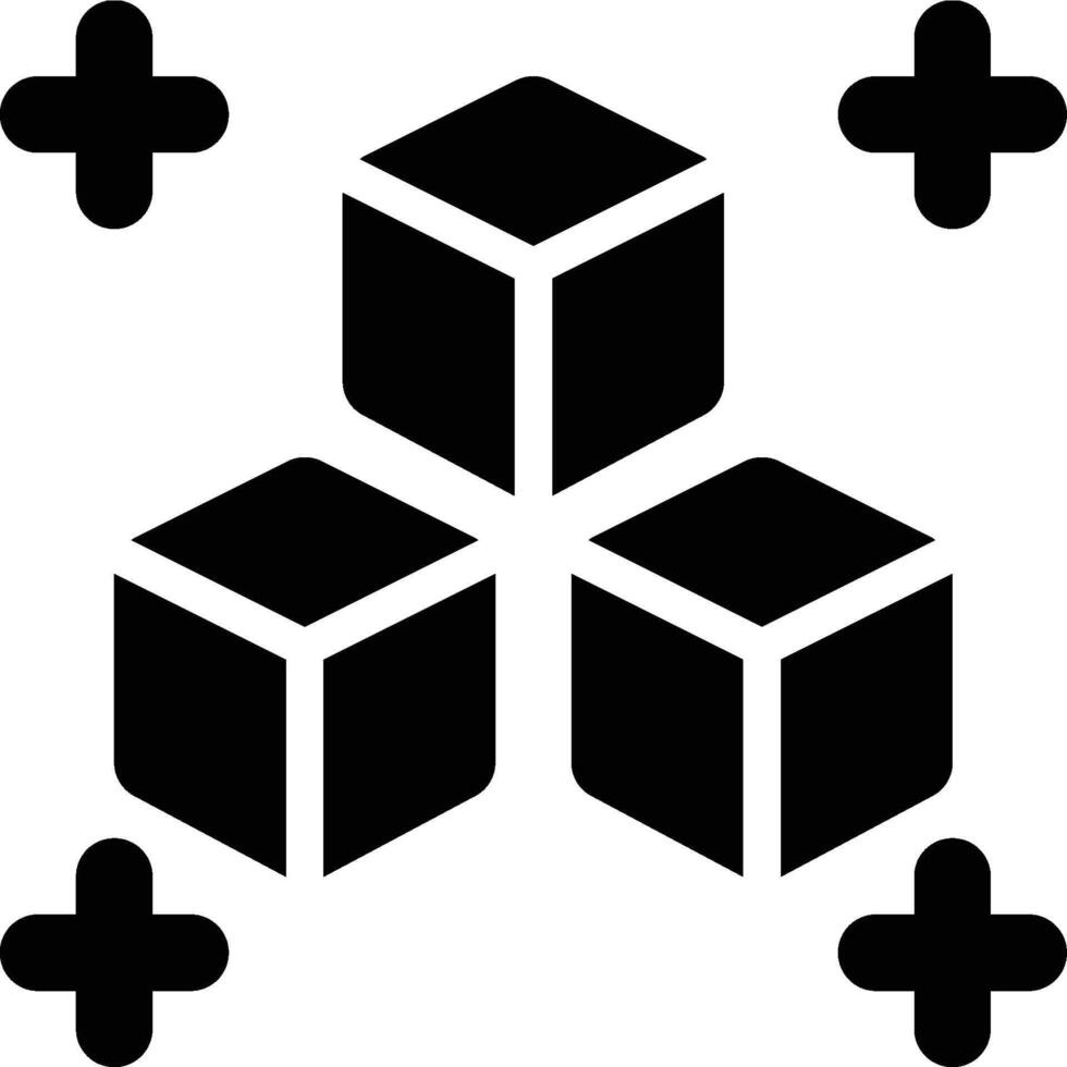Excess Stock, Surplus, Stock Glyph Solid Icon vector