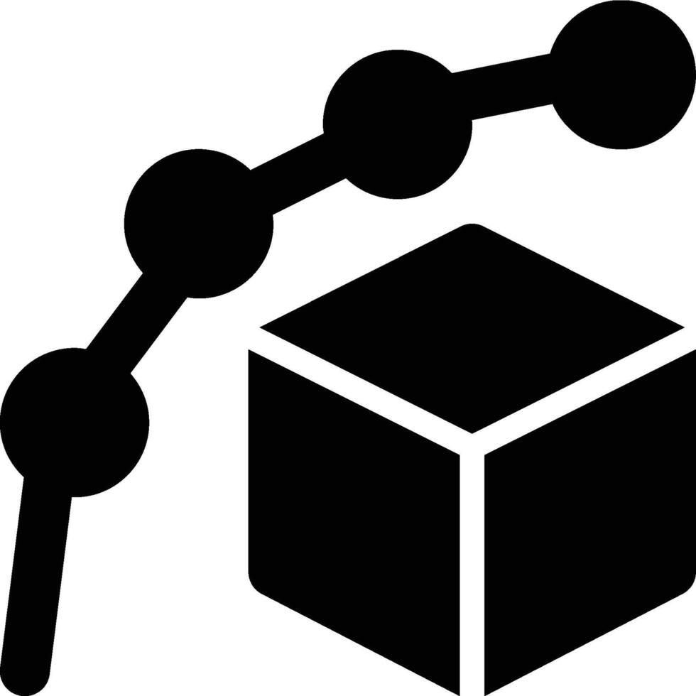 Pareto, Inventory Glyph Solid Icon vector