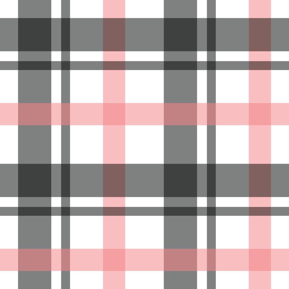 Aqua and peach checks create a fresh pattern vector