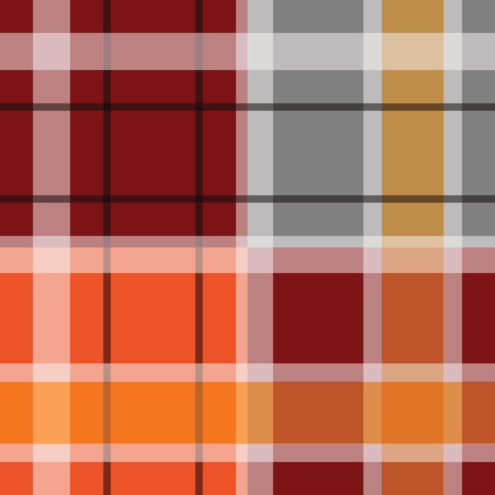 Background with pastel checkered fabric pattern vector