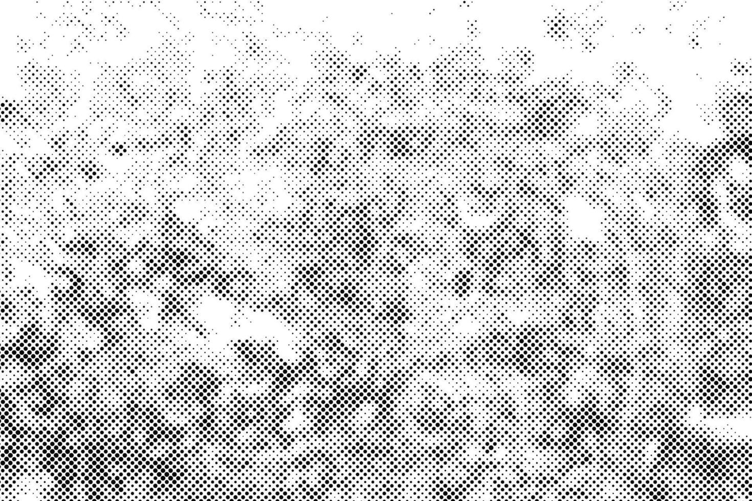Abstract dots on white background. Monochrome grunge texture pop art comic pattern. vector