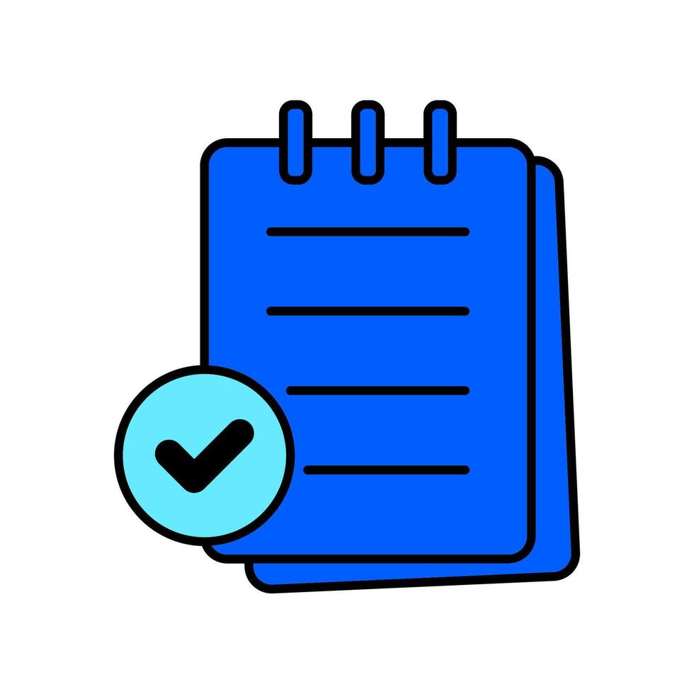 Icon a assessment, isolated against a clean background. vector