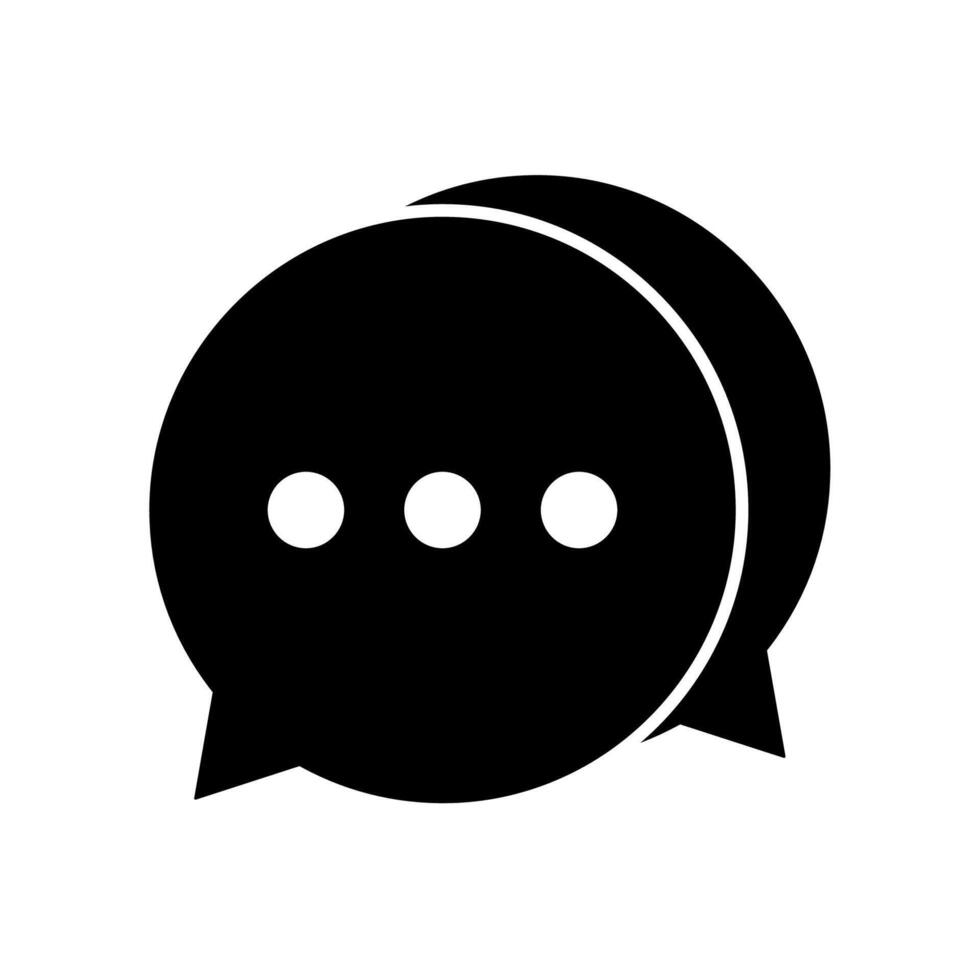 Icon a live chat vector