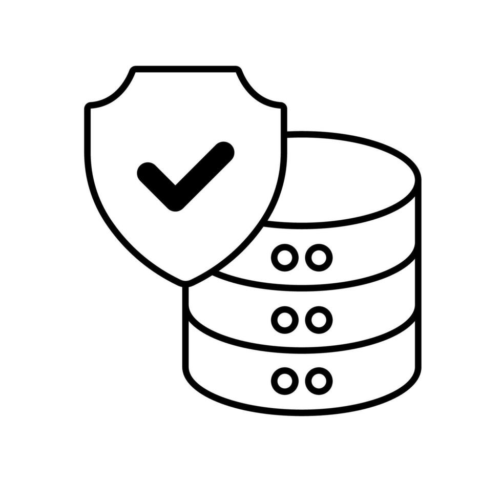 Icon a access, isolated against a clean background. vector