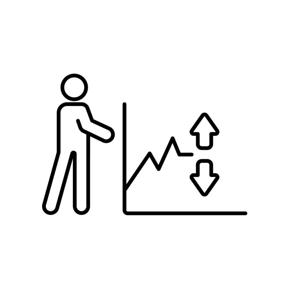 Icon a possible, isolated against a clean background. vector