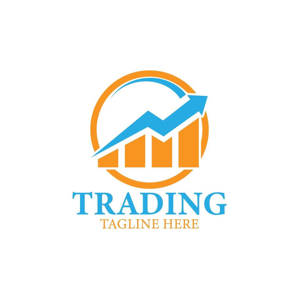 Modern Trading Company Logo Design vector