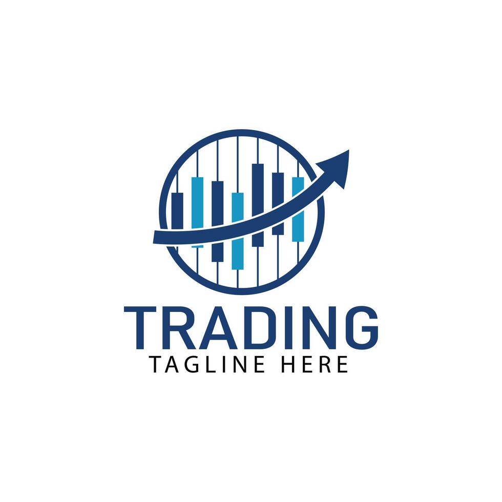 Investment and Trading Logo Design vector
