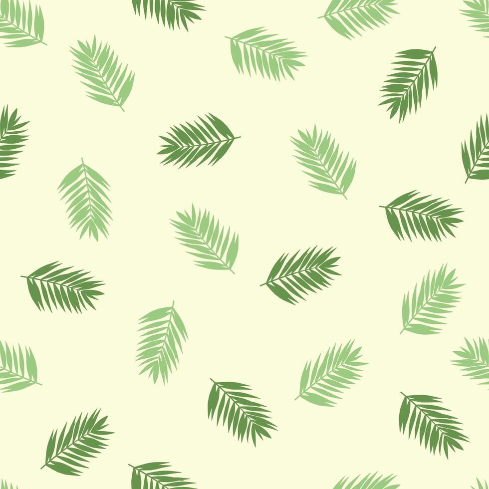 nature leaf seamless pattern background design vector