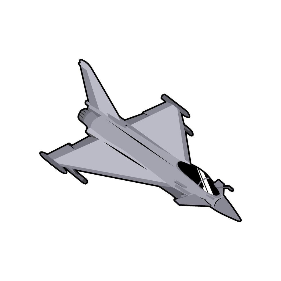 illustration of aircraft fighter jet flying vector