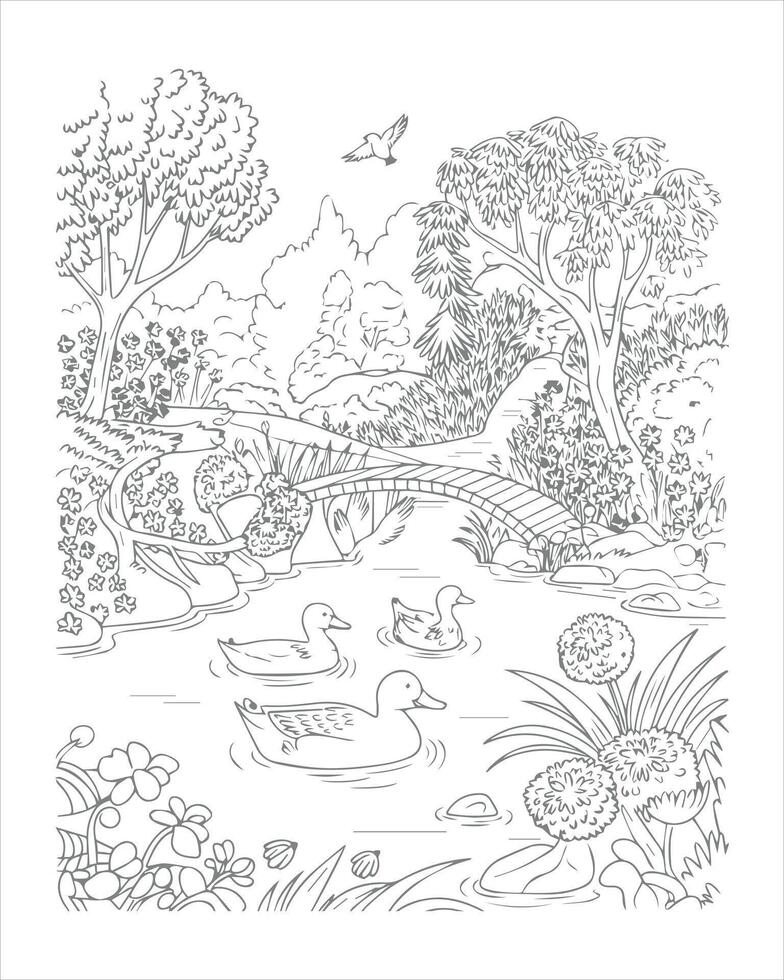A hand-drawn floral illustrations showcases a seamless pattern of vintage flowers vector