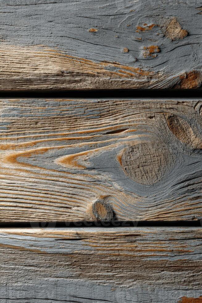 Rustic wood surface with natural grain and texture details photo