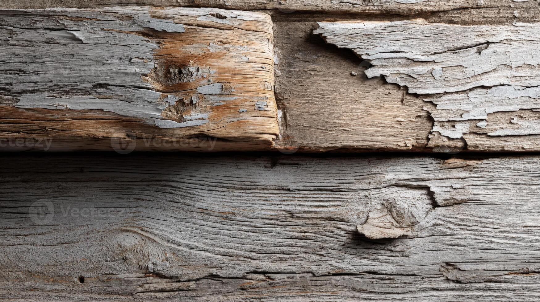 Rustic wood texture with natural imperfections and character photo