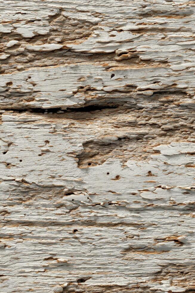 Rustic wood texture with weathered surface details photo