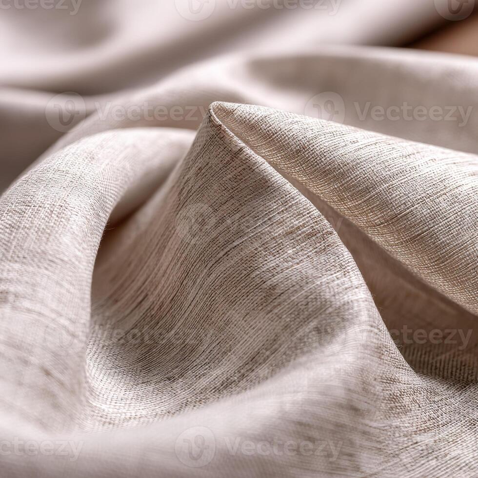 Textured fabric background creating a soft and elegant look photo