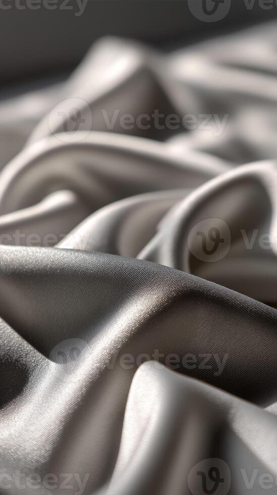 Soft and textured fabric creates an elegant background for design photo