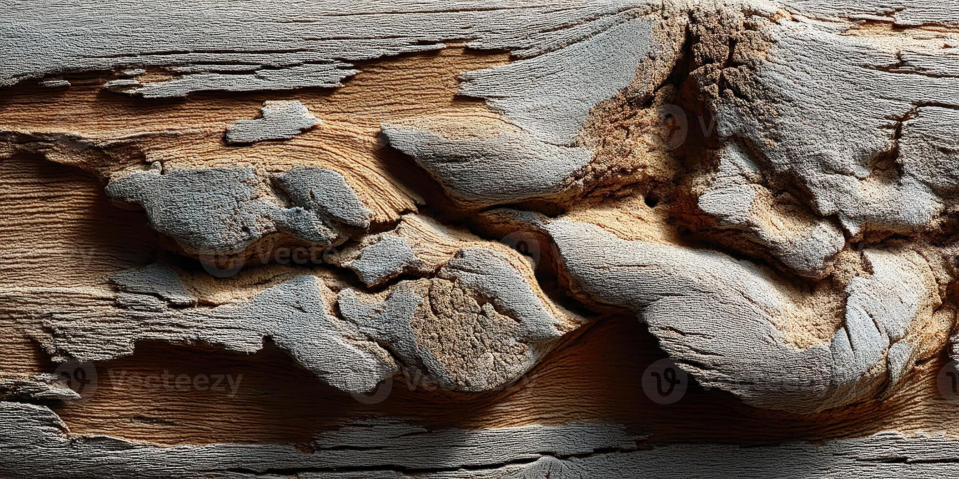 A close up of a wood panel with some paint on it photo