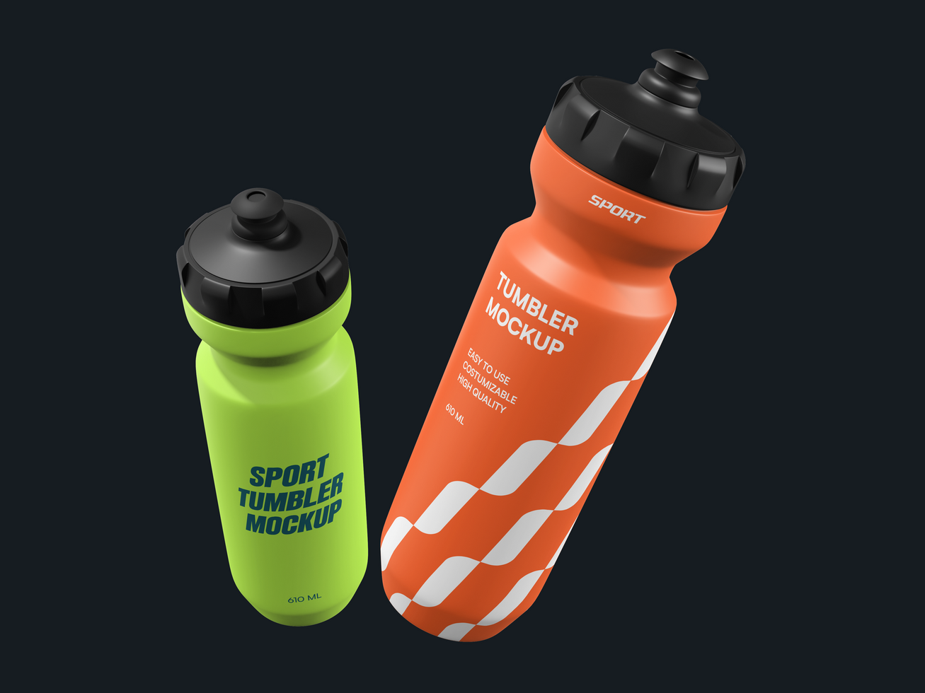 Sport Tumbler Mockup psd