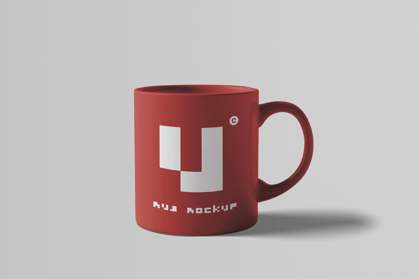 Ceramic Mug Mockup psd