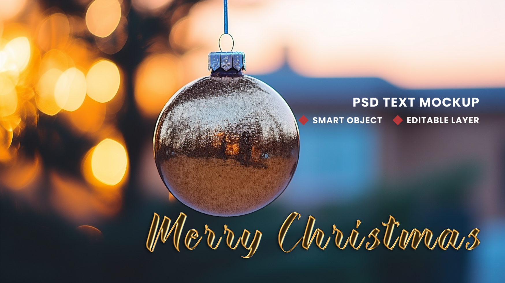 Gift box with Christmas tree with background Christmas ornaments for merry Christmas Xmas year psd
