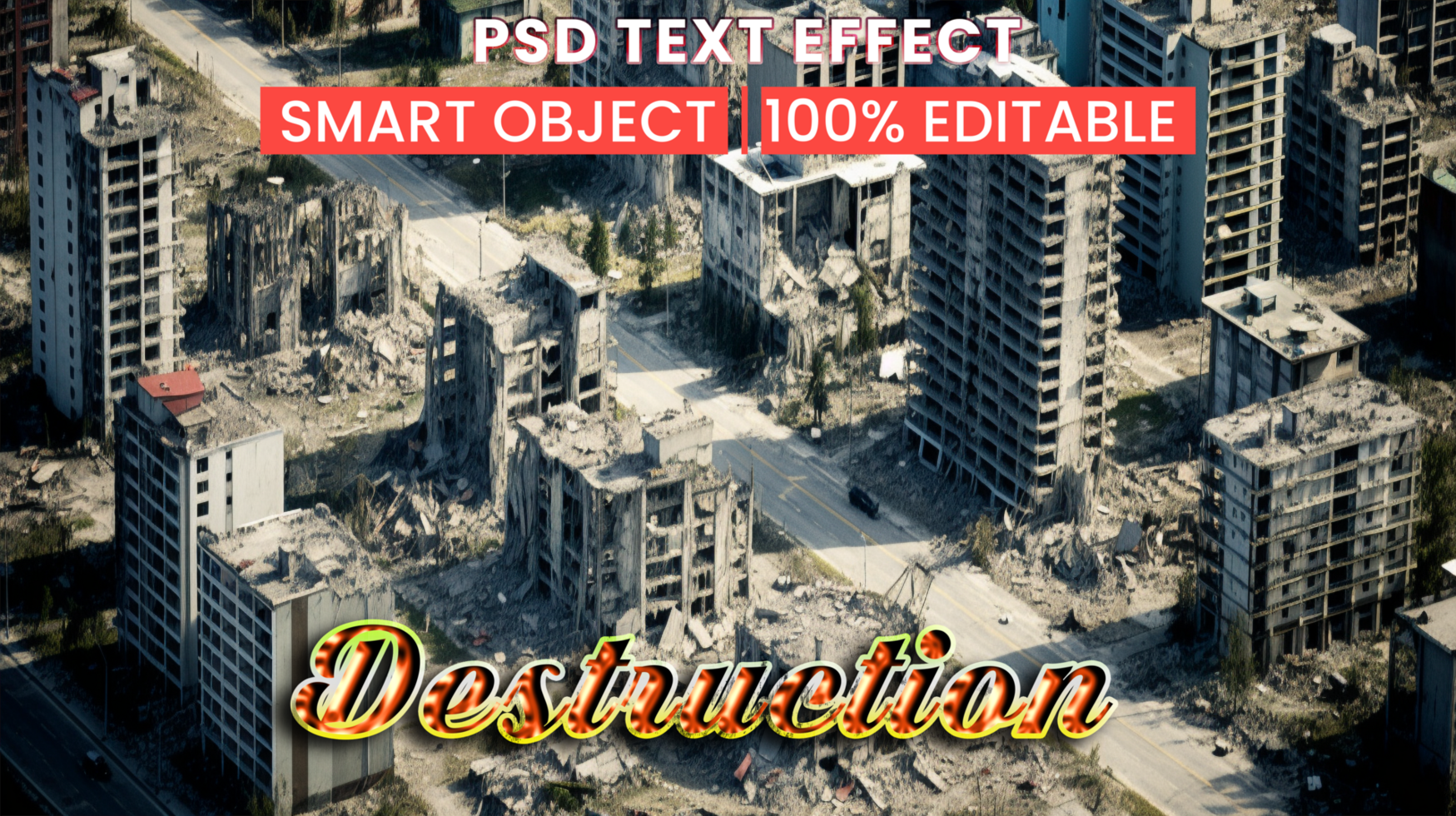 Explosion background theme full of destruction crisis and radiation across smoldering explosion background theme psd