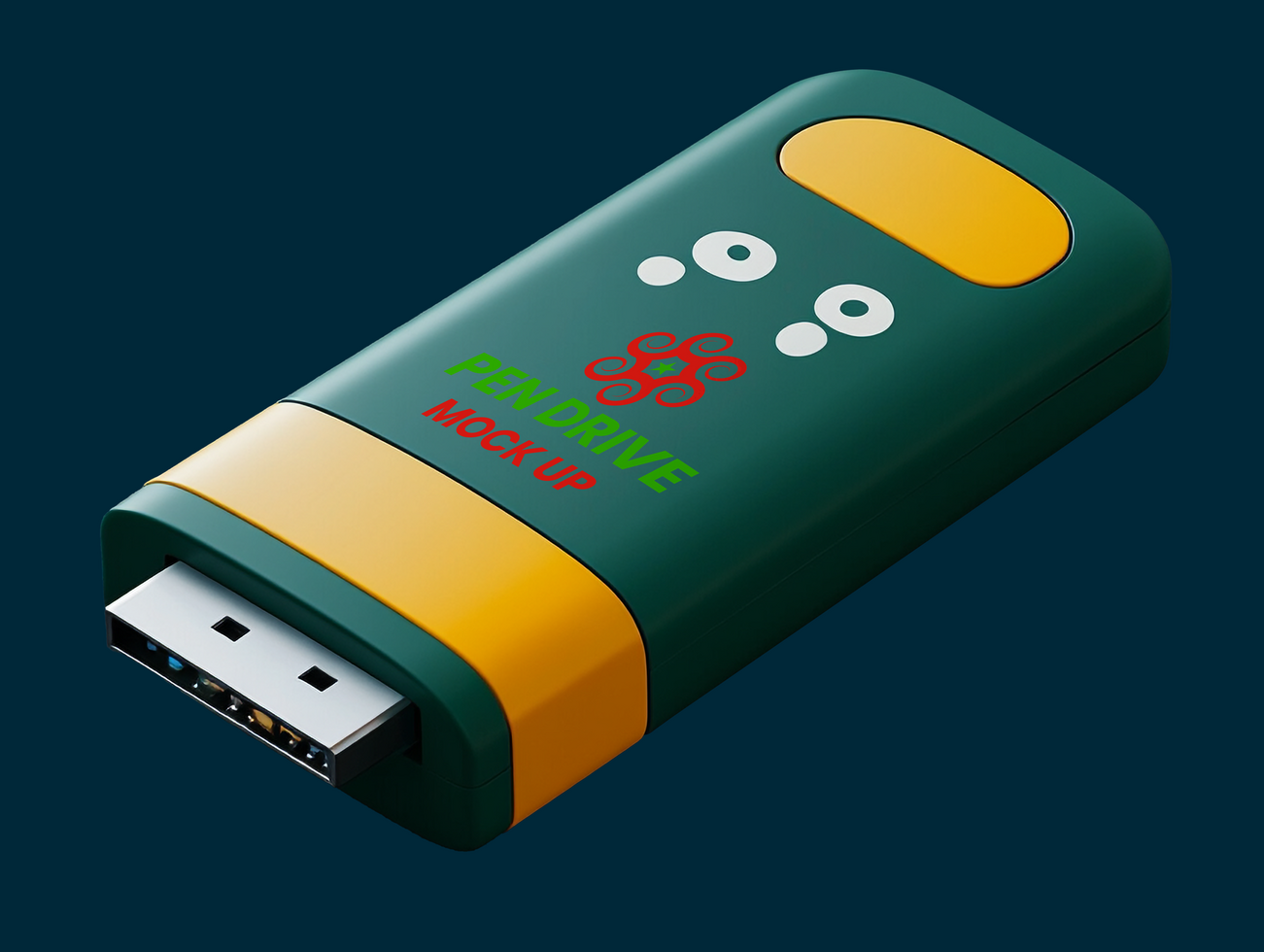 Inspiring pen drive mock up featuring top branding solutions with modern pen drive mock up details psd