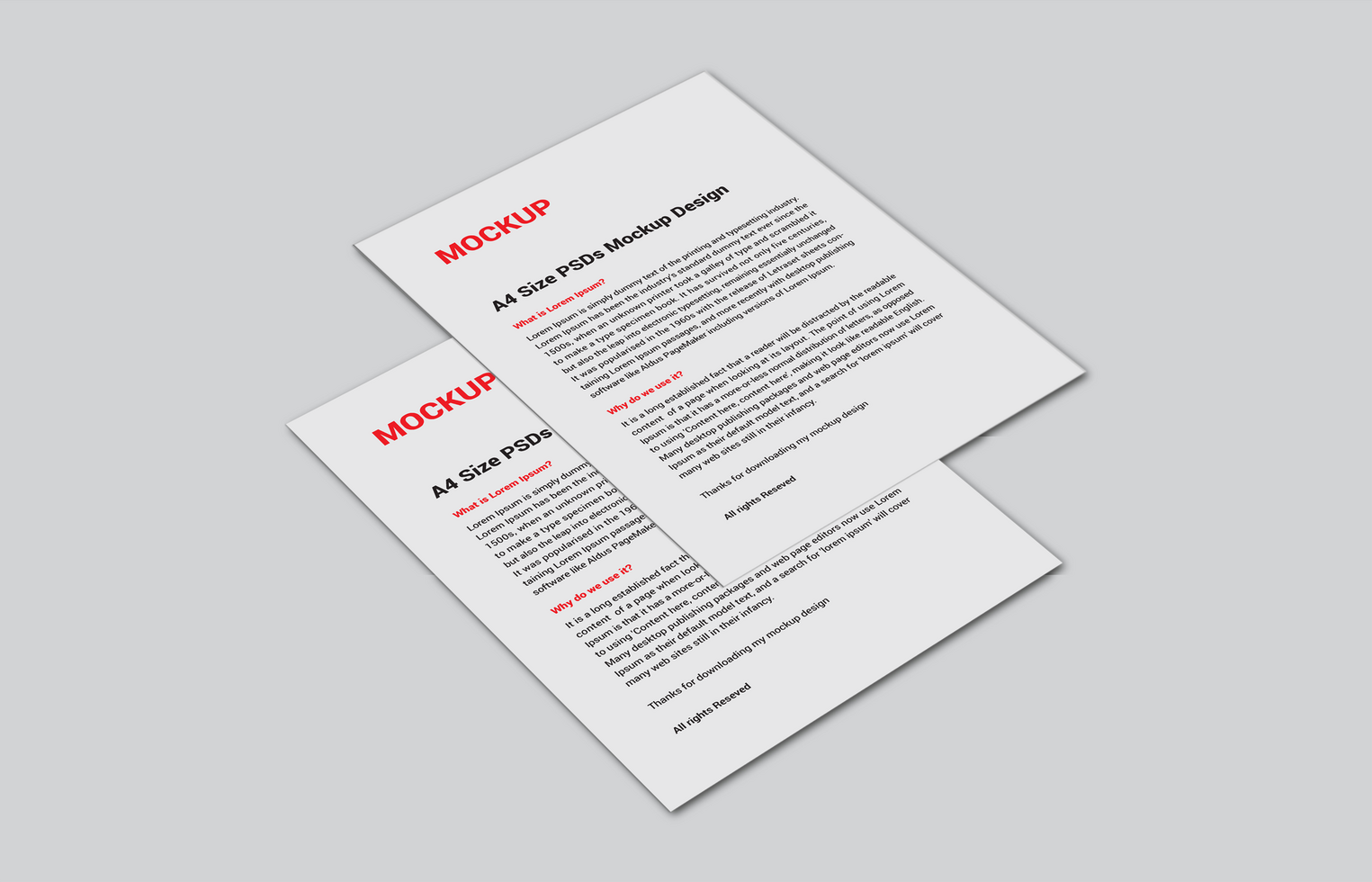 Excellent Double side flyers sale sheets Letter Sell lines sheets Menus poster pamphlets invoices Letterheads or fax covers photoshop mockups psd