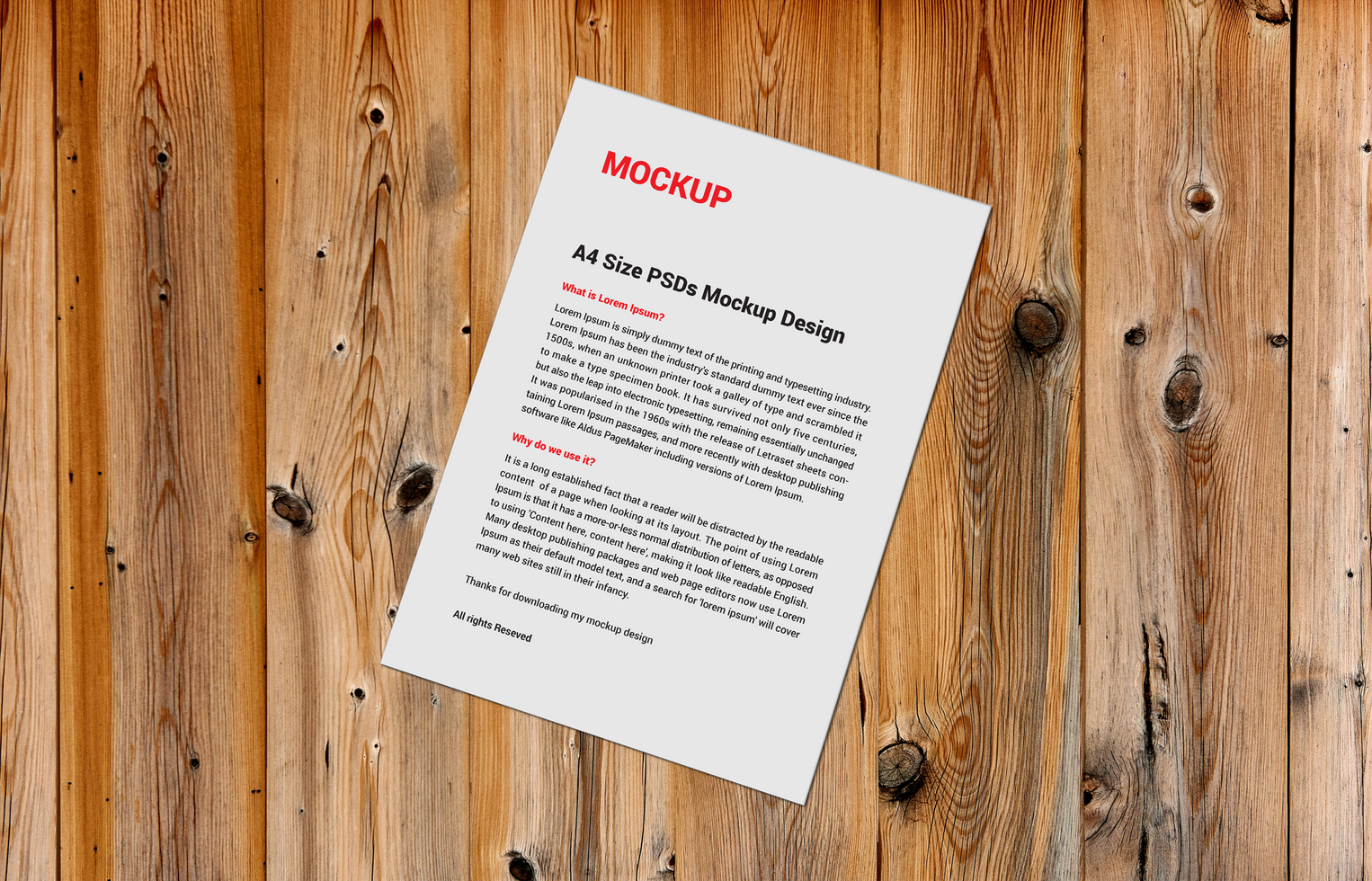 Excellent single sided flyer sale sheet Letter Sell line sheet Menu poster pamphlet invoice Letterheads and fax cover photoshop mockup psd
