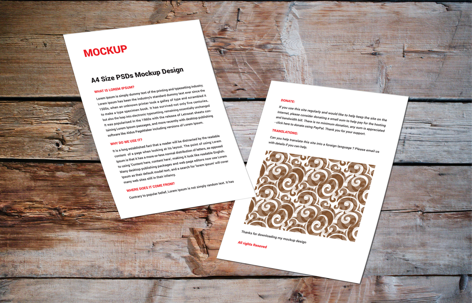 Excellent Double sided flyer sale sheet Letter Sell line sheet Menus posters pamphlet invoice Letterhead or fax cover photoshop mockups psd