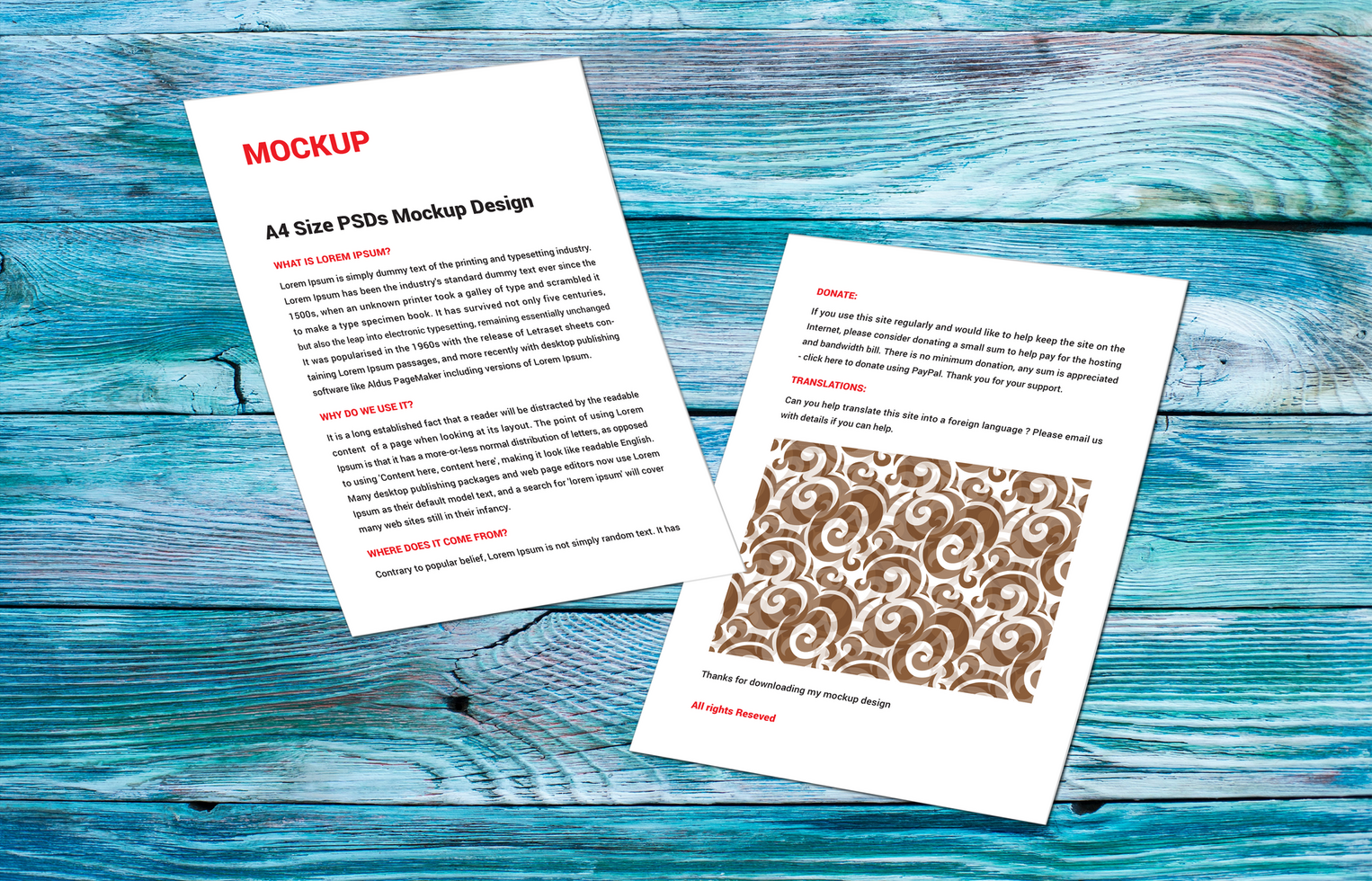 Excellent Double sided flyer sale sheet Letter Sell line sheet Menus posters pamphlets invoices Letterheads or fax covers photoshop mockups psd