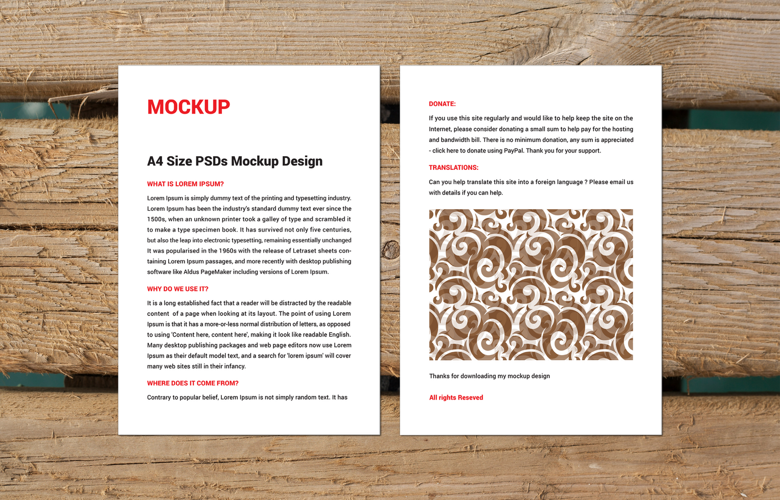 Double sided flyers sale sheets Letters Sell line sheets Menu poster pamphlet invoice Letterhead fax covers photoshop mockup psd
