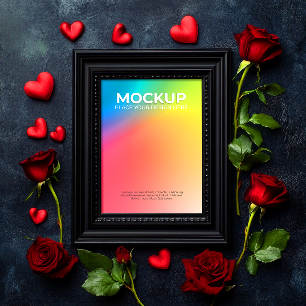 Elegant Wall Frame Mockup for Creatives psd