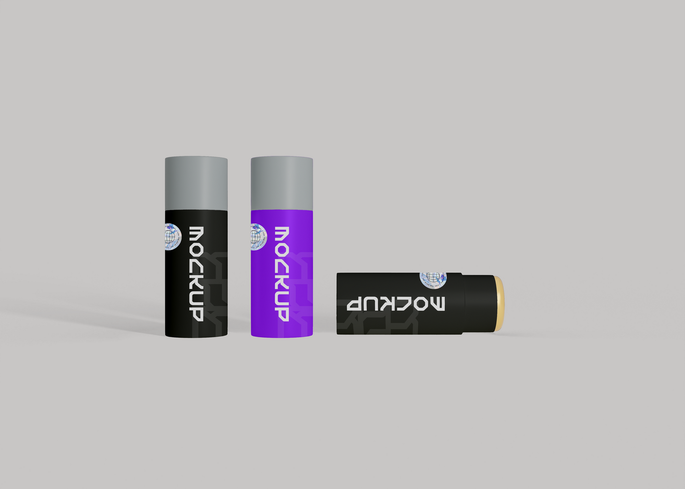 Lip Balm Tube Mockup psd