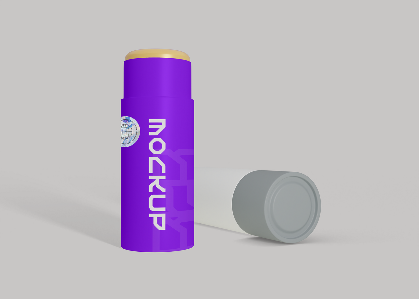 Lip Balm Stick Mockup psd