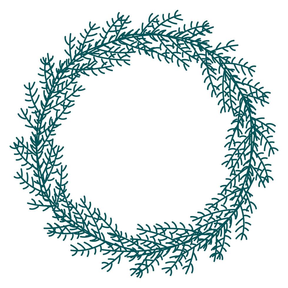 Christmas Wreaths Elements vector