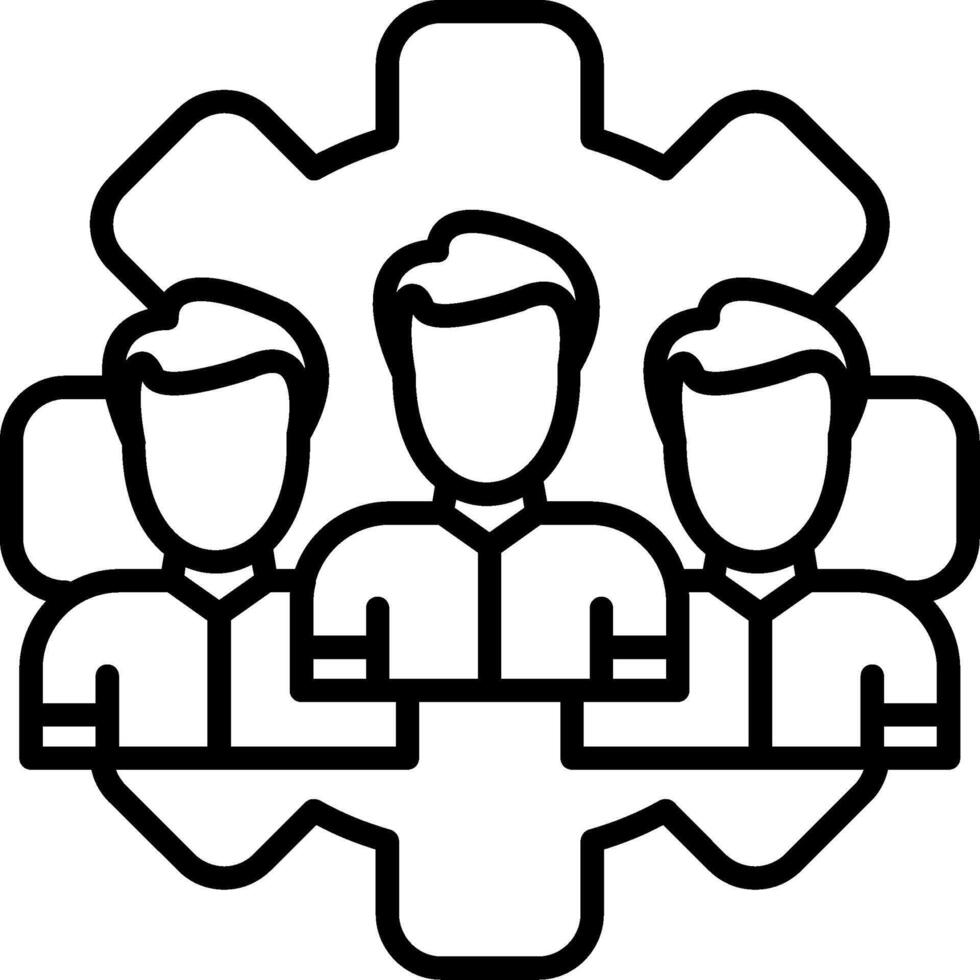 Business Management Team vector
