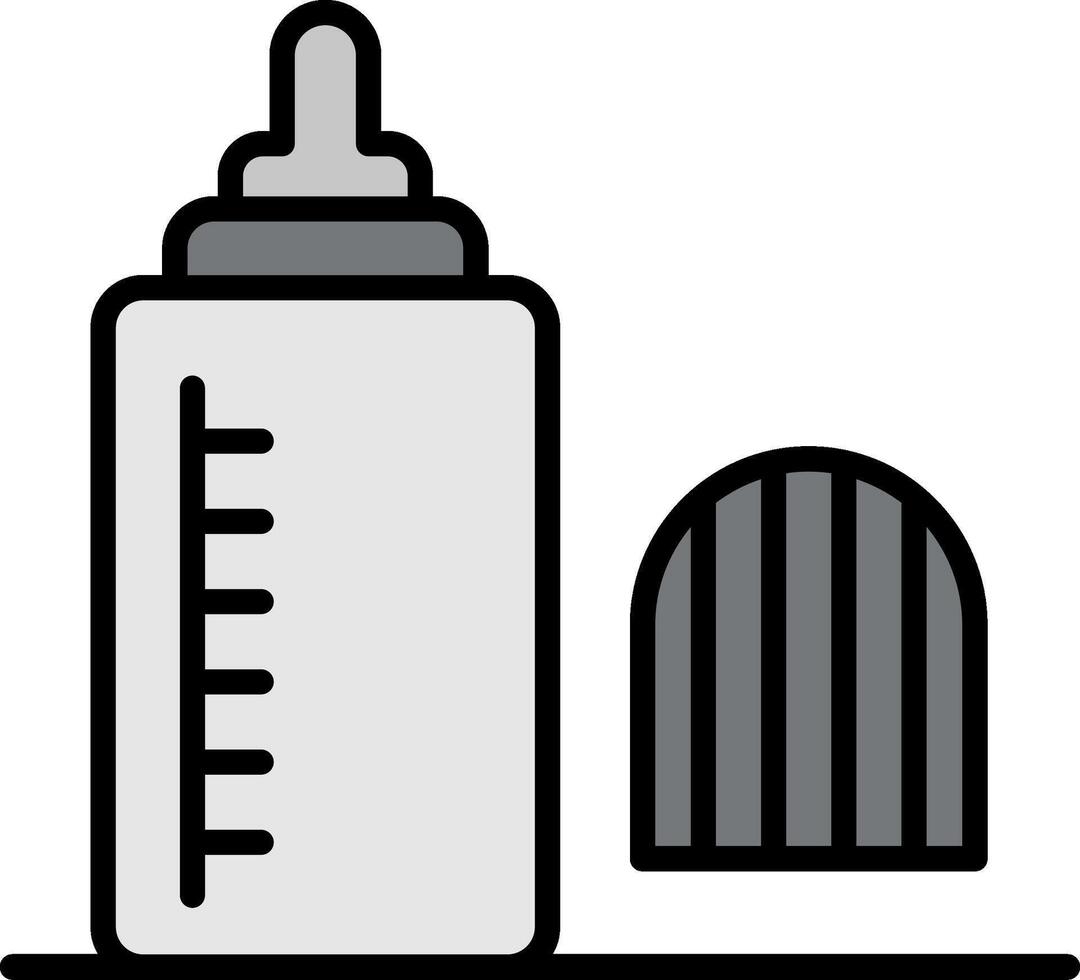 Baby Bottle UI Toolkit Element vector
