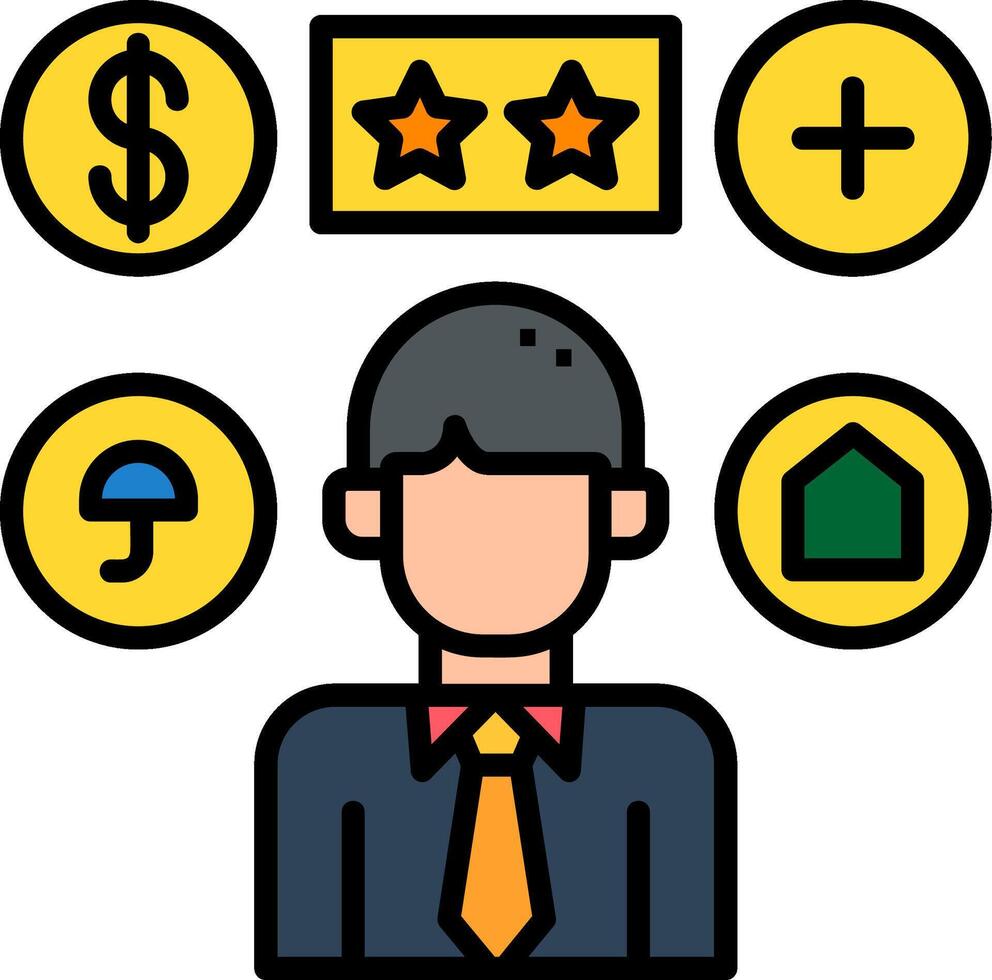 Employee Benefit UI Toolkit Element vector