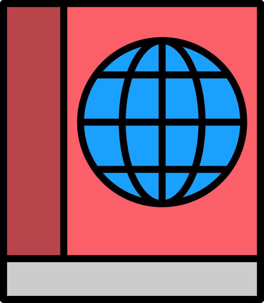 Globe App Style Badge vector