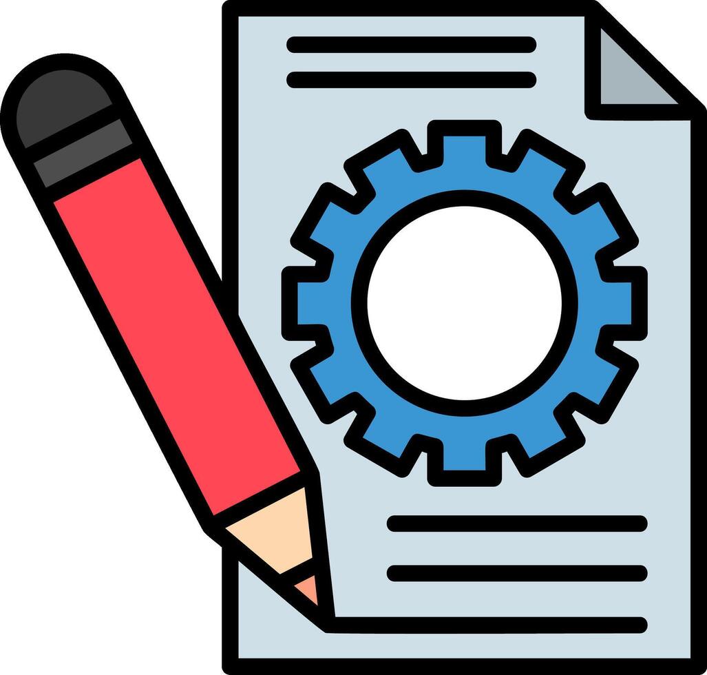 Contract Smart UI Graphic vector