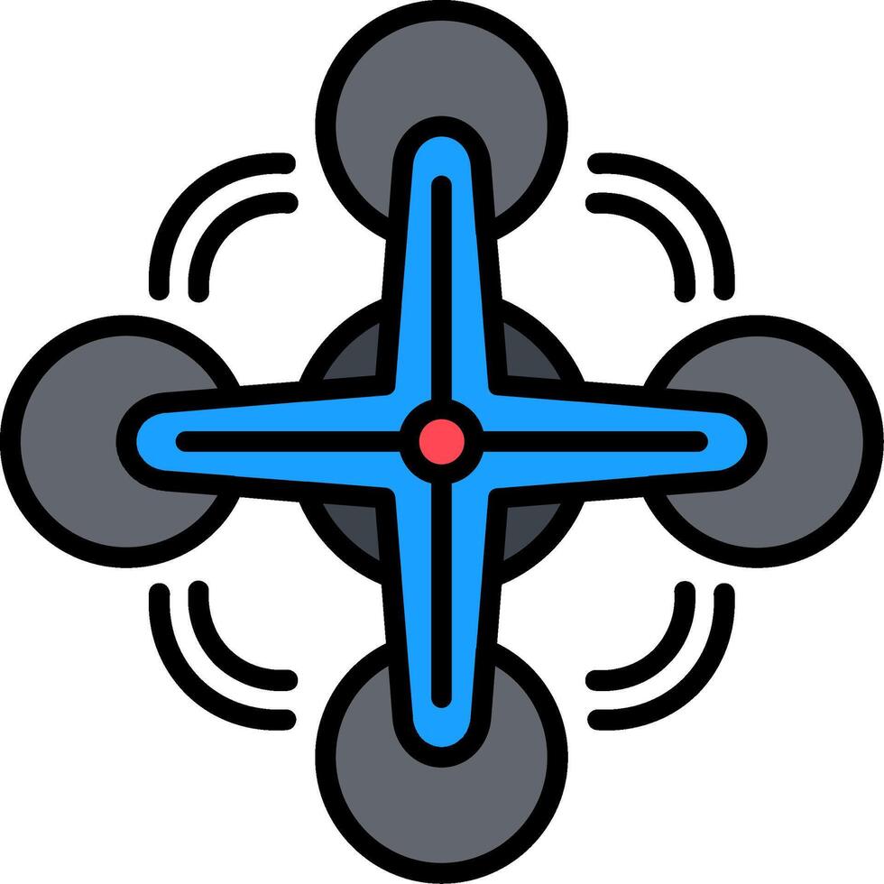 Uav Creative Interface Art vector