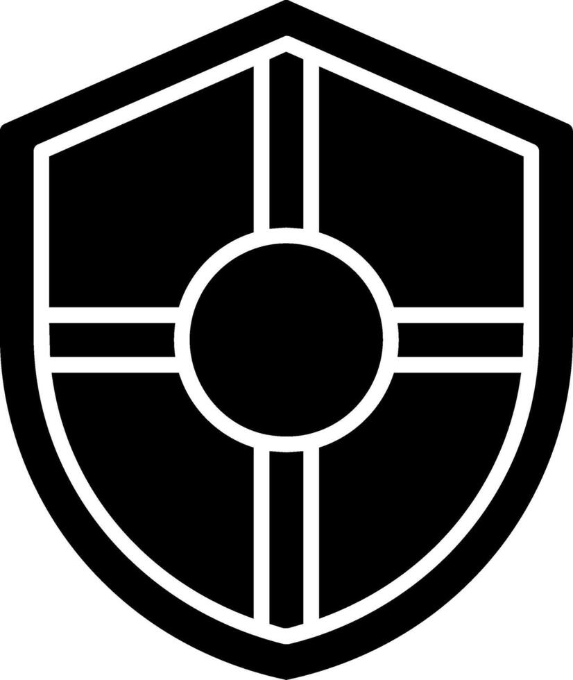 Shield Functional Flat Style vector