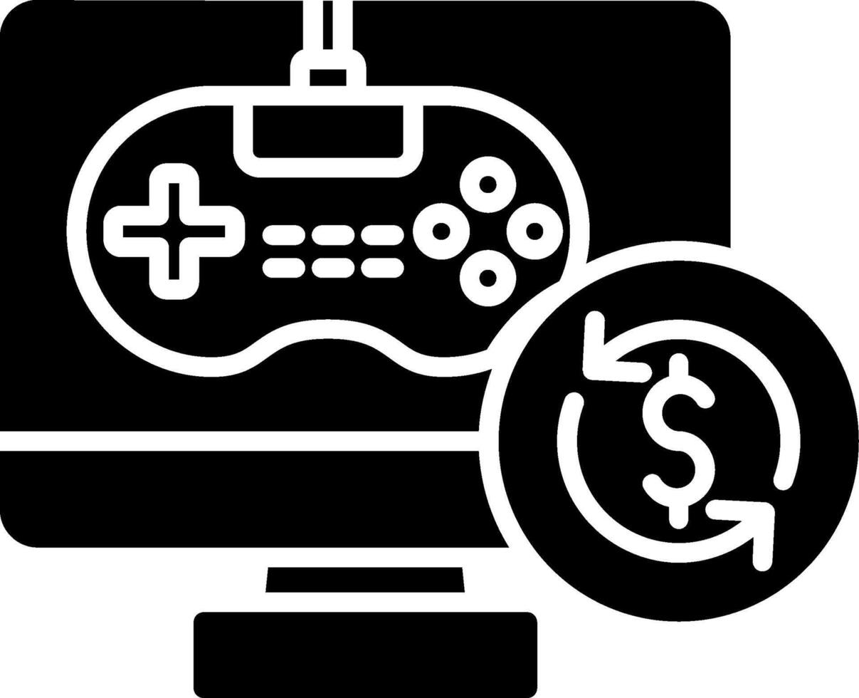 Gaming Responsive Icon Badge vector