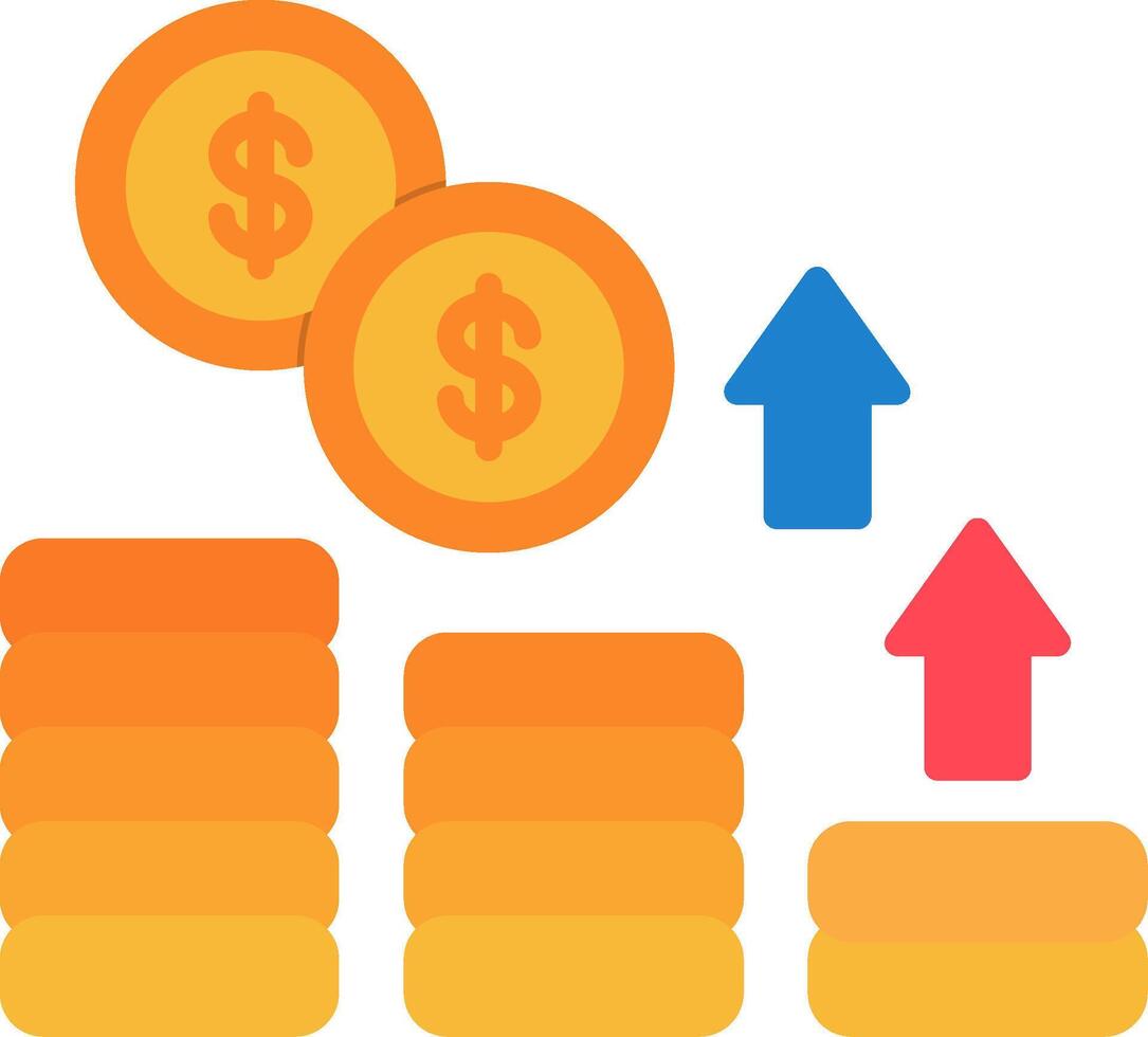 Money Functional Flat Style vector