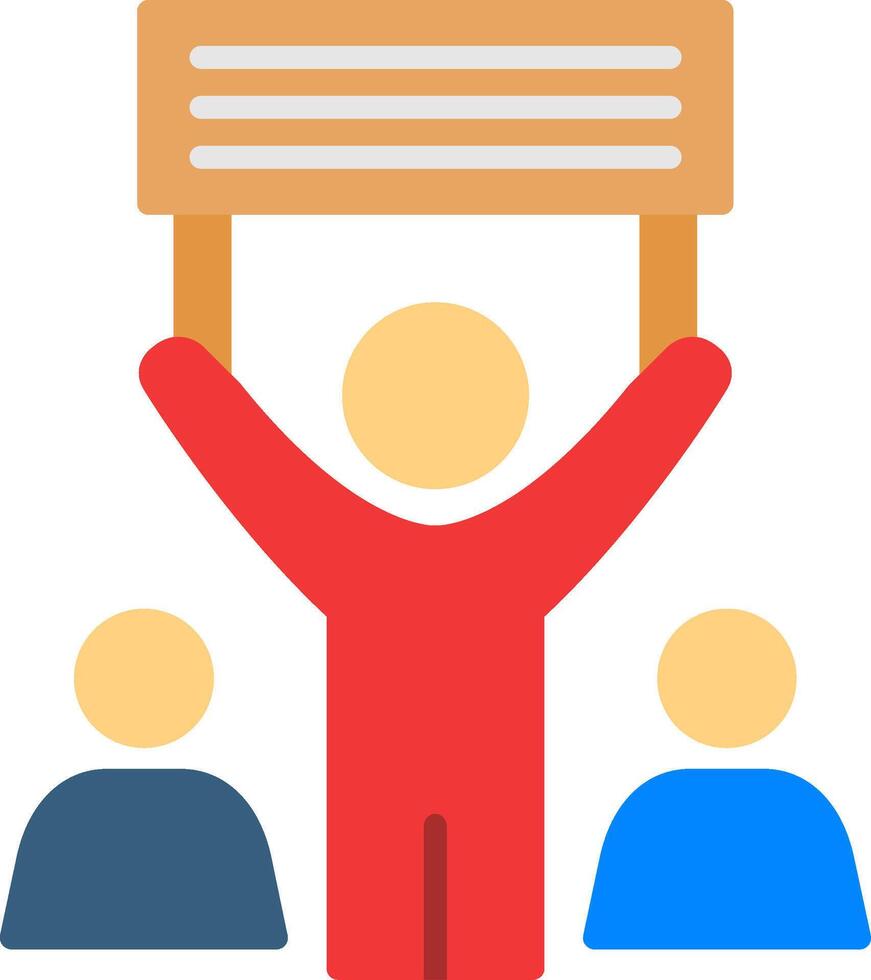Protest Simple Motion Design vector