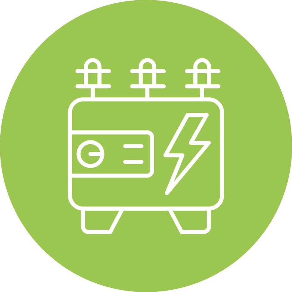 Generator Tech Style Illustration vector