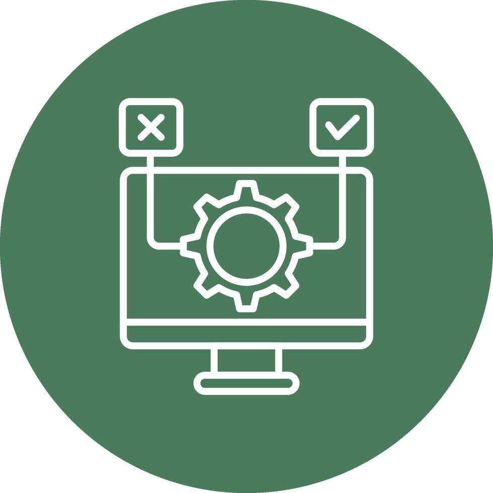 software pruebas color mejorado gráfico vector