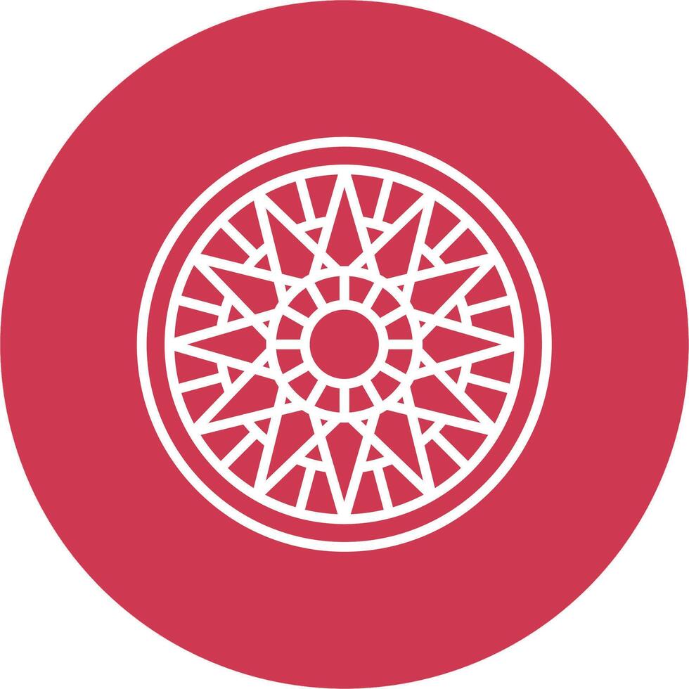 Mandala Pixel Perfect Design vector